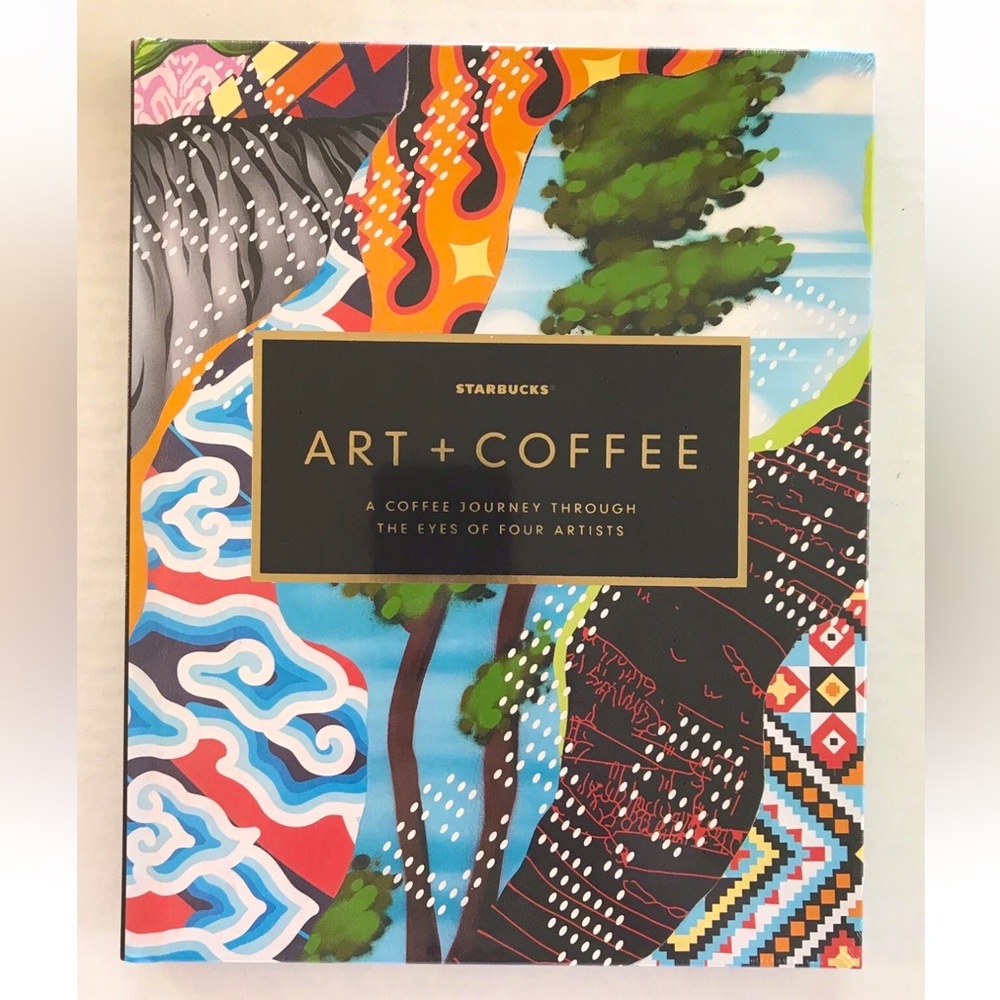 Starbucks Art + Coffee Book with Vibrant Colors